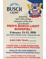 Men's Bonspiel - Honoring Larry Barott (USA Curling VOY)